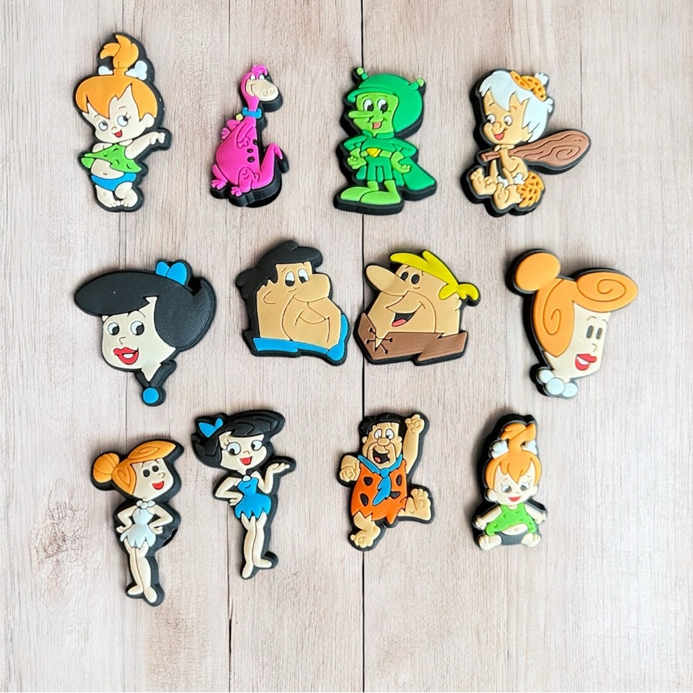 Flinstones Shoe charms Set of 12